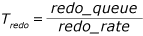 Availability groups redo time calculation