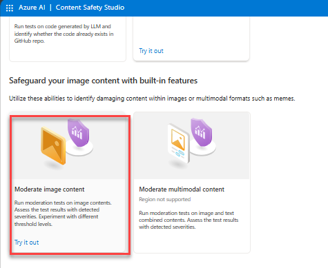 Screenshot of Analyze Image panel.