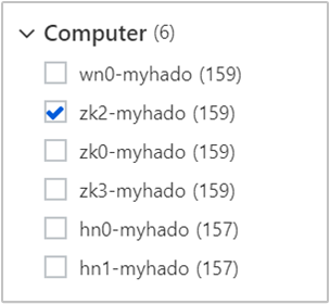 Search for specific errors output1.