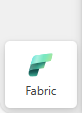 Screenshot showing the switcher set to Fabric.