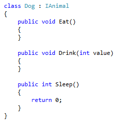 Resulting Class - C#