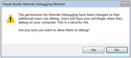 Error dialog