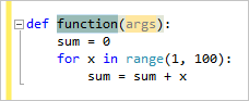 Screenshot that shows how to use the Surround With command for code snippets.