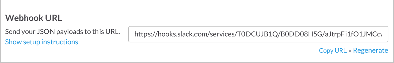 Slack Web Hook