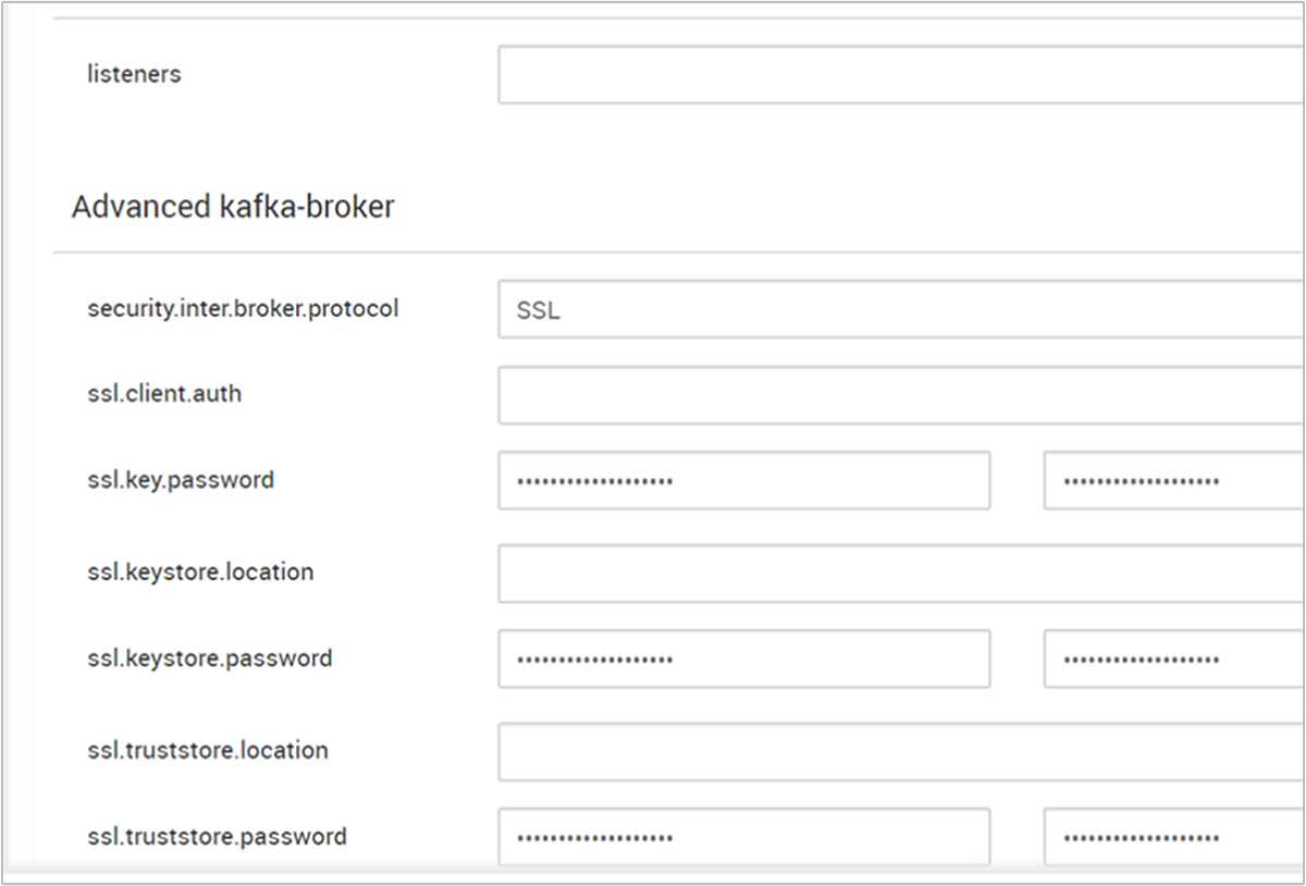 Editing kafka-env template property in Ambari four.