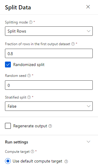 Screenshot showing the split ratio of 0.8.