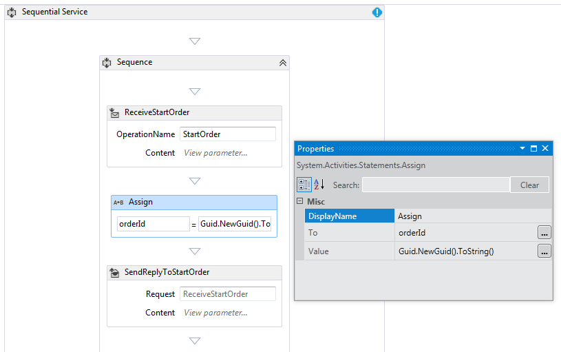 Adding an assign activity