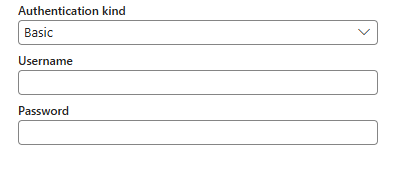 Screenshot showing the access key authentication kind for Amazon S3.