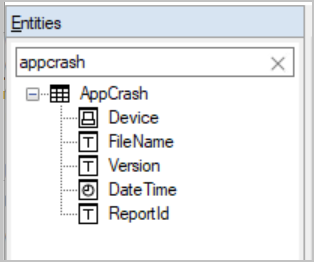 Searching CMPivot entities