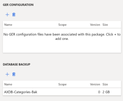 Package contents screen two