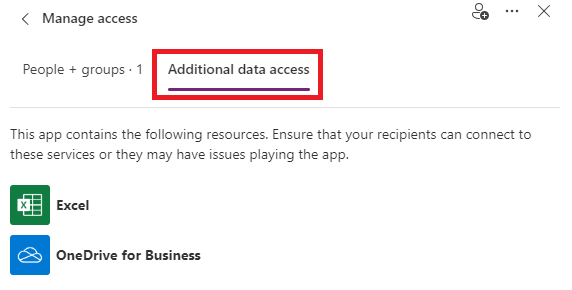 Manage app access