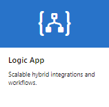 Select logic app category