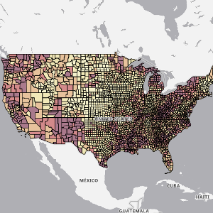 Reference layer on map