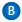 The letter B