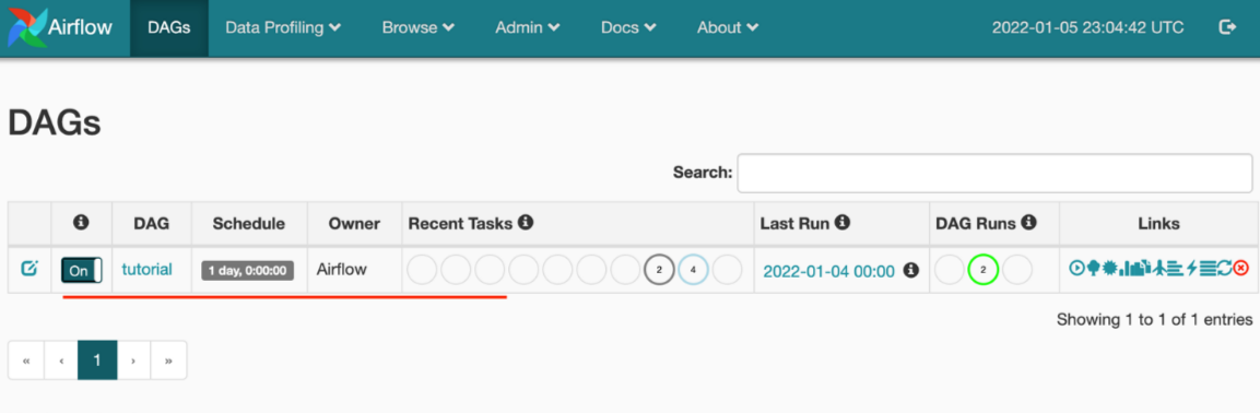 Screenshot that shows sign in using the username-password provided during the Airflow Integration Runtime creation.