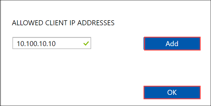 Configure NFS client access 2