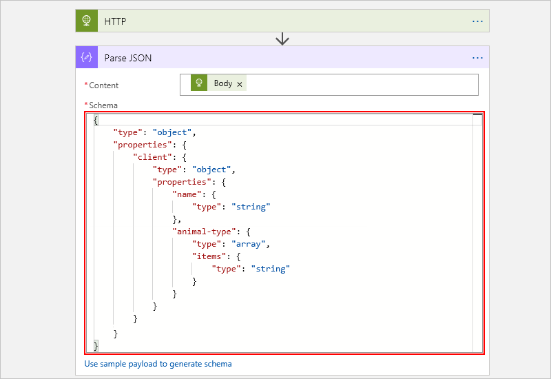 Parse JSON