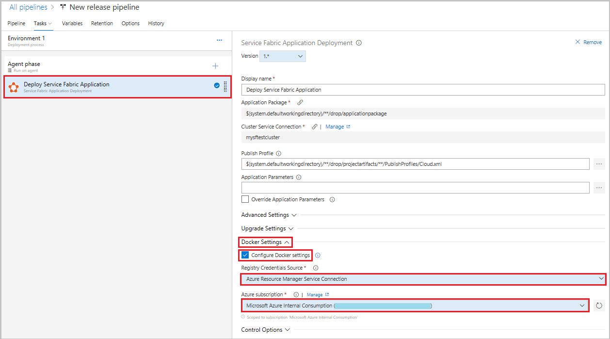 Release pipeline agent