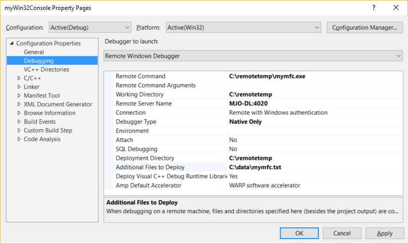 RemoteDebuggingCPlus