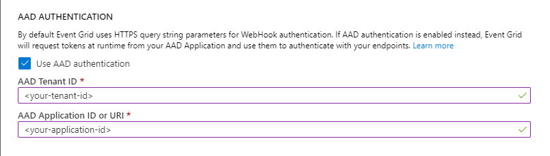 Secure Webhook action