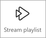 Screenshot of the Stream playlist icon.