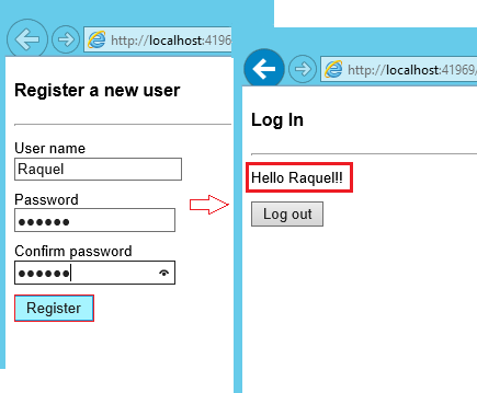 Image of new usr registration