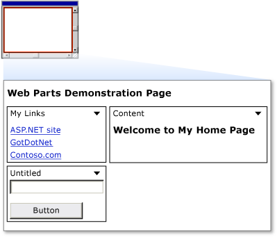 Web Parts VS Walkthrough 1 Screenshot