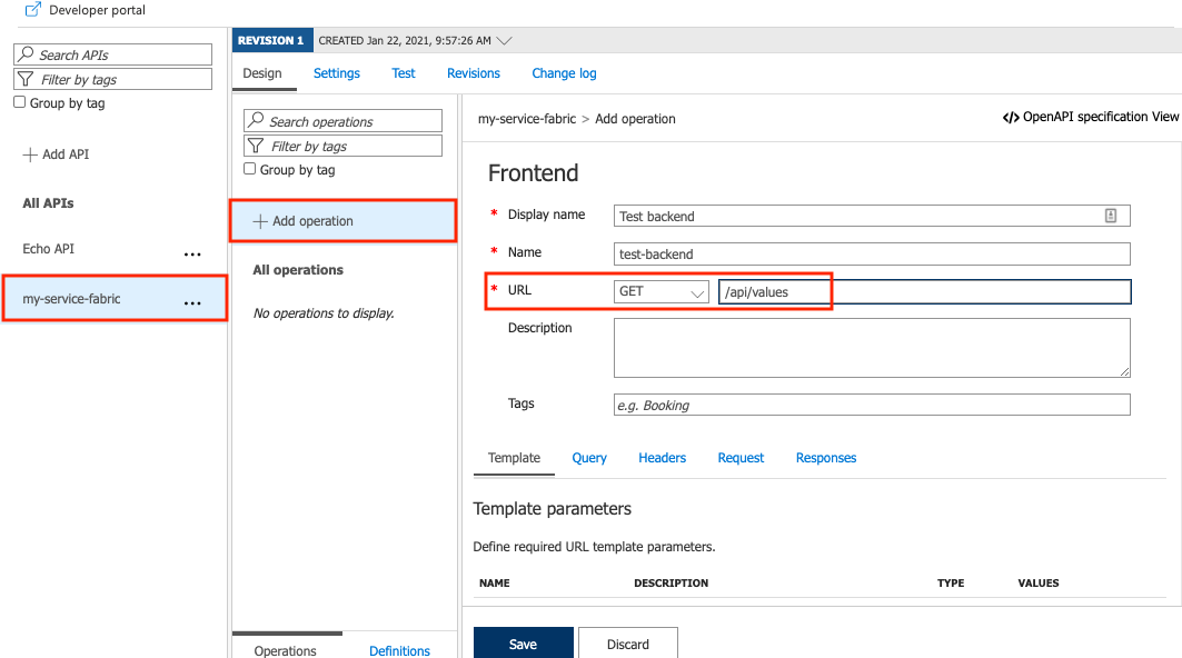 Add GET operation to API