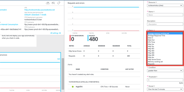 monitor app towards solving HTTP errors of 502 bad gateway and 503 service unavailable