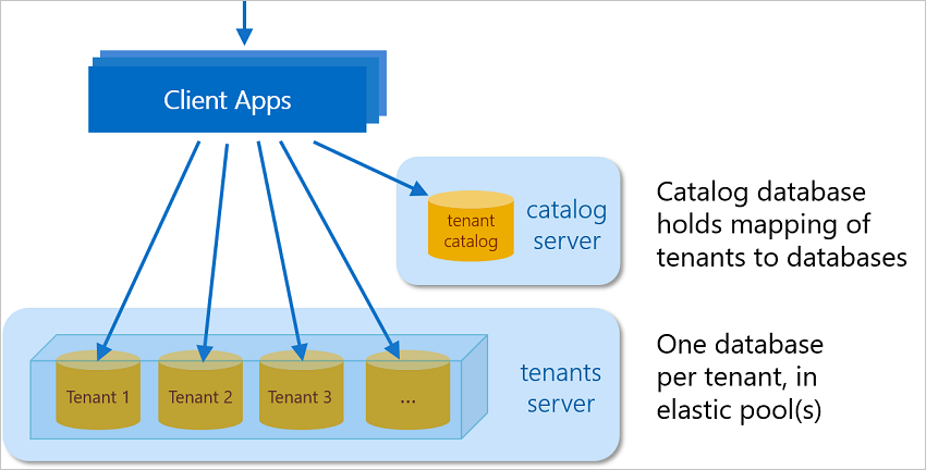 Wingtip SaaS architecture