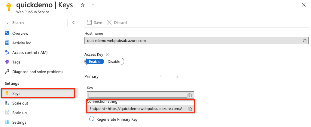 A diagram shows how to get client access url.