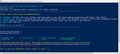 Screenshot showing a failed execution attempt and indicating the location of the corresponding log file.