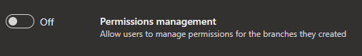 Permission management image.