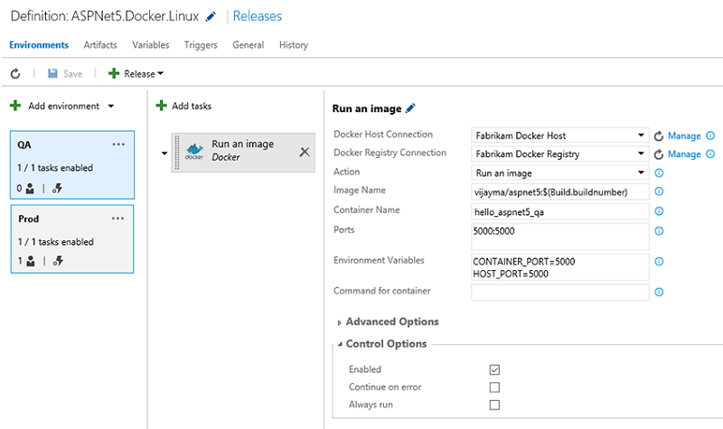 Docker images