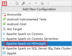 Intellij Add new configuration.