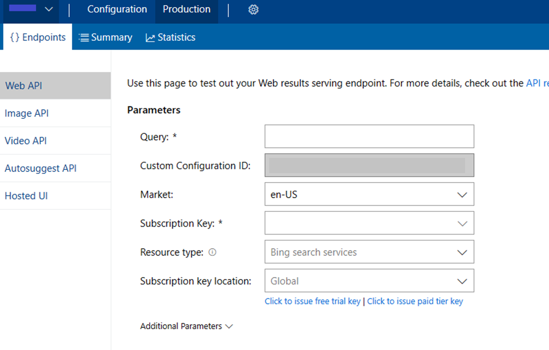 screenshot showing where to find the ConfigurationID