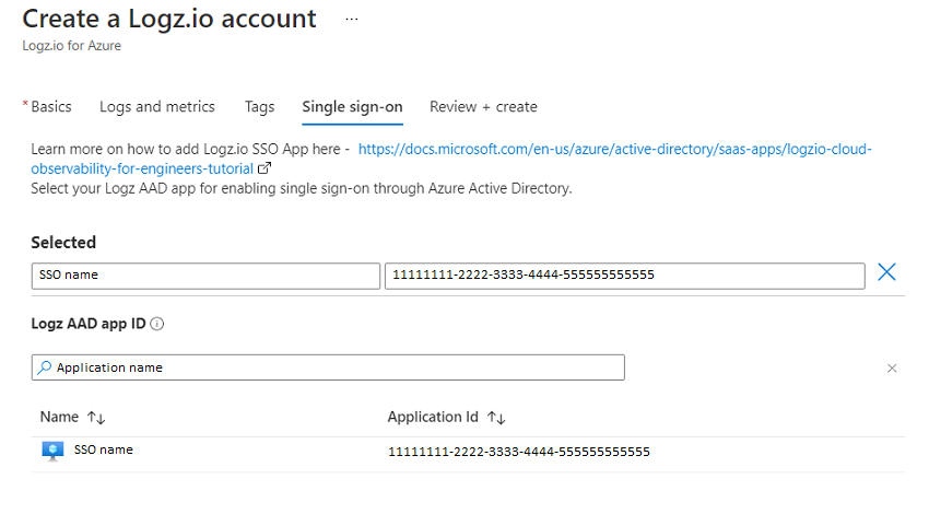 Configure single sign-on.