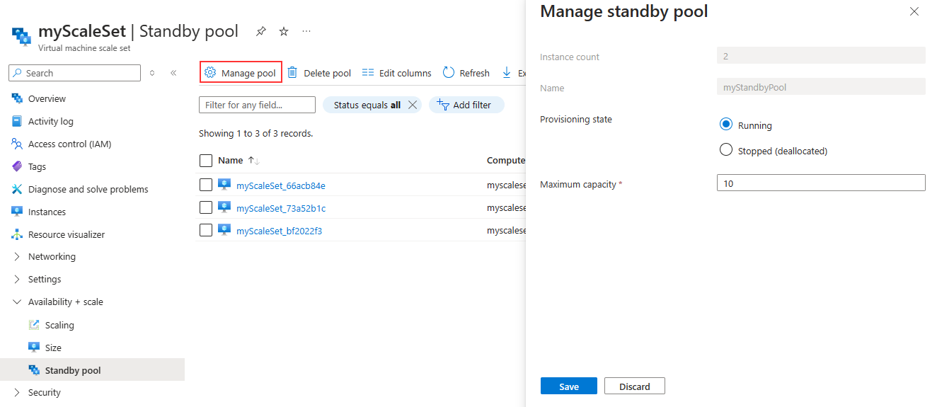 A screenshot of the Networking tab in the Azure portal during the Virtual Machine Scale Set creation process.