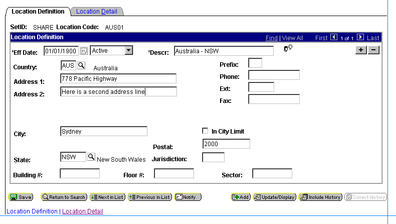 Image that shows how to save the newly added data.