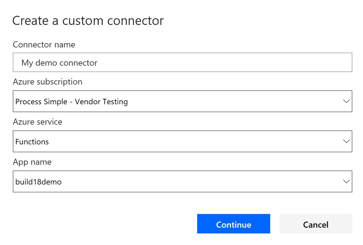 Select Azure service