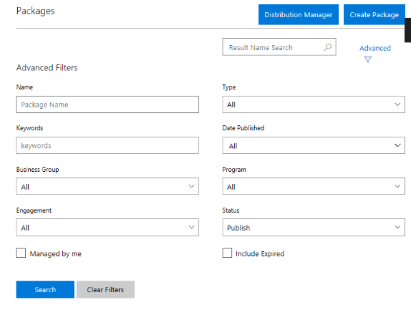 Advanced Filters icon