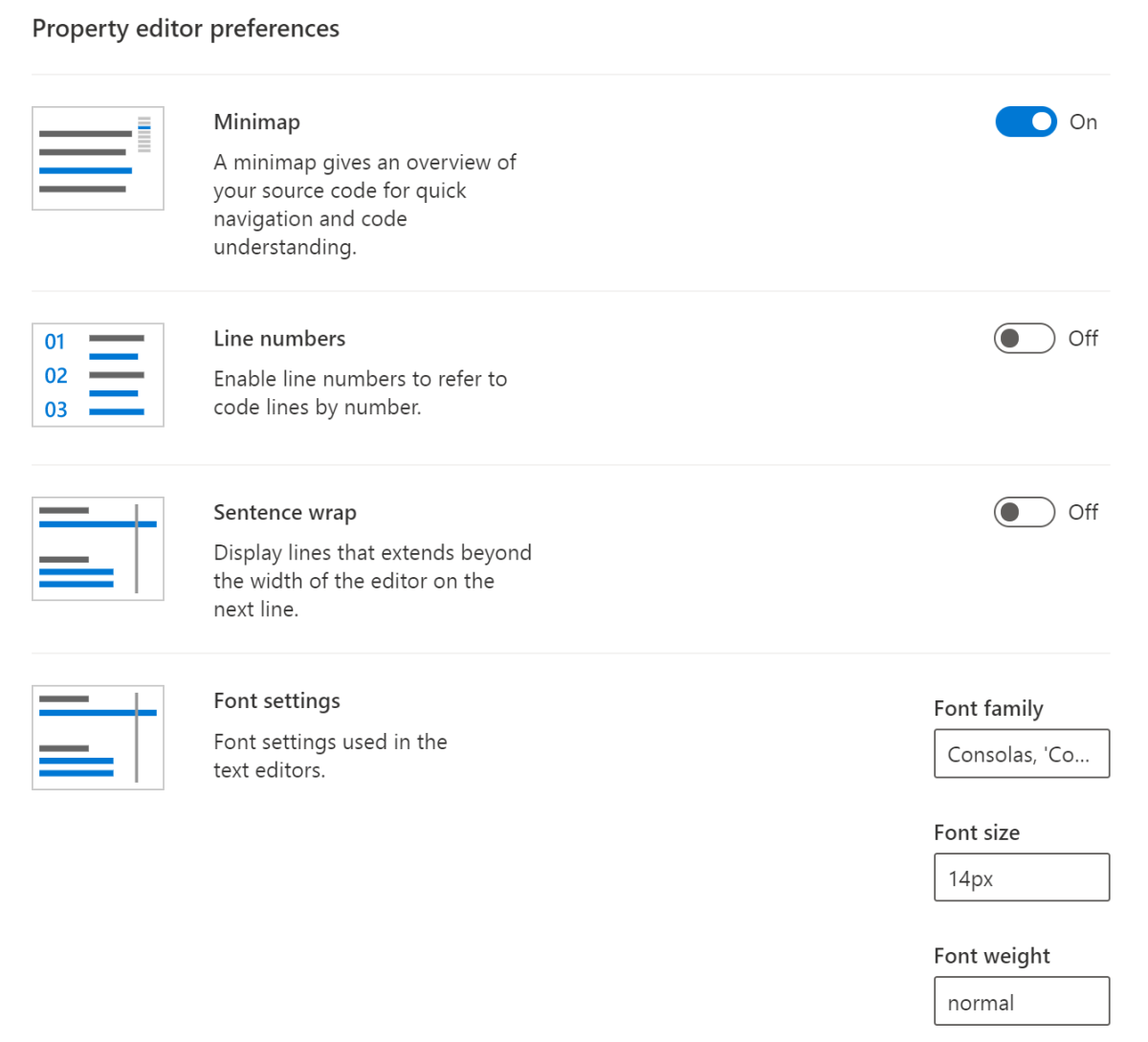 Set editor preferences in Composer.