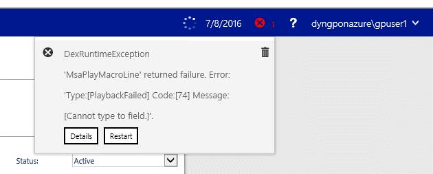 shows the search for form or report dialog with the results of searching for cust.