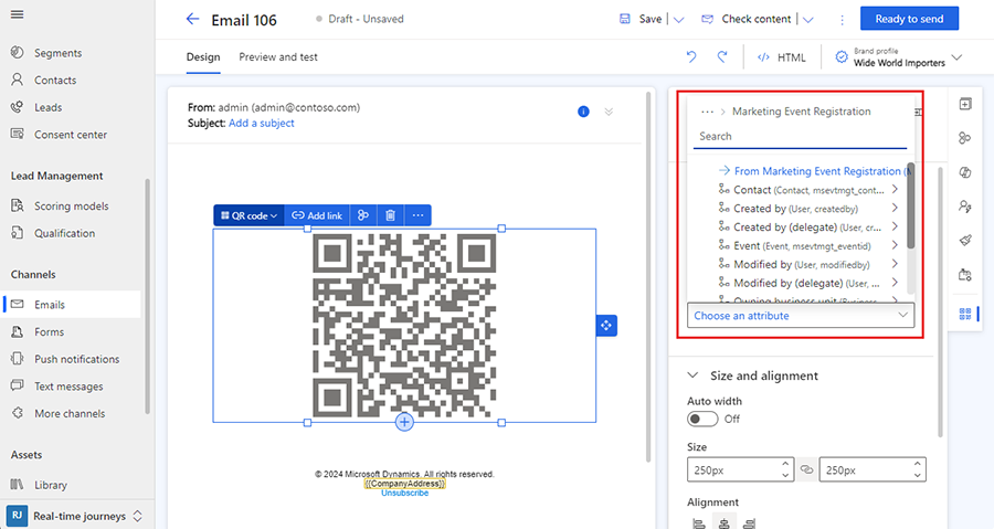 Use trigger attributes for event details