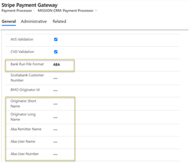 Australian Bankers Association payment processor.