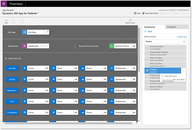 Select table that you want to enable.