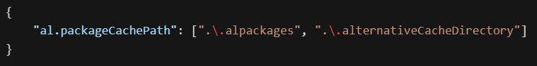 The al.packageCachePath setting now supports multiple entries