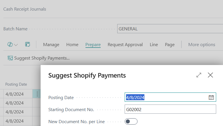 Suggest Shopify payments