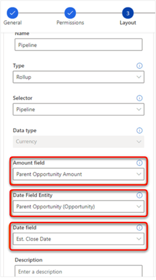 Configure column