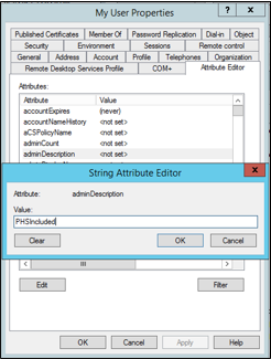 Edit attributes